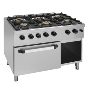 MAGNUS (Europe) 6-Open Burner With Gas Oven