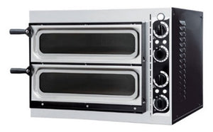 PRISMAFOOD (ITALY) Professional / Commercial Electric Pizza Oven (Dual Deck) - 12"x2