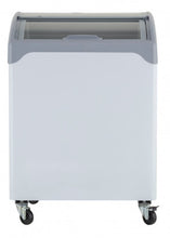 Load image into Gallery viewer, EURO-CHILL (PREMIER) Chest Freezer With Curved Sliding Glass & LED Light (200L)