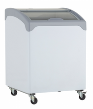 Load image into Gallery viewer, EURO-CHILL (PREMIER) Chest Freezer With Curved Sliding Glass & LED Light (100L)