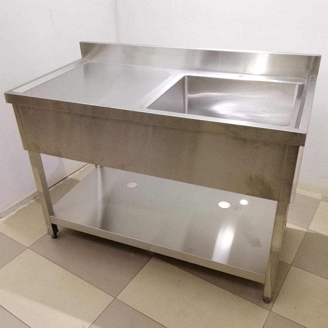 Stainless Steel Single-Bowl Sink With 