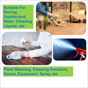 500ml HDPE Reusable Spray Bottle For Sanitizer / Disinfectant / Plant / Cleaning / Watering / etc