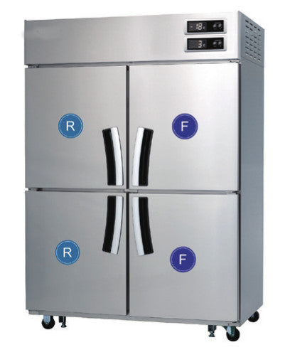 EURO-CHILL (PREMIER) 4-Door Upright Chiller-Freezer