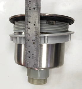 Stainless Steel Waste Strainer / Waste Catch With Removable Basket