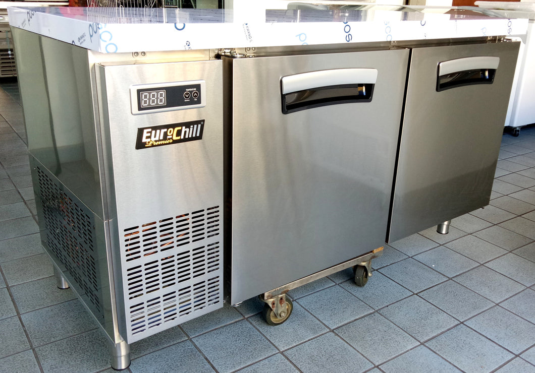 EURO-CHILL (PREMIER) 2-Door Counter Chiller - 1200mm (D600/D700) (EEG APPROVED!)