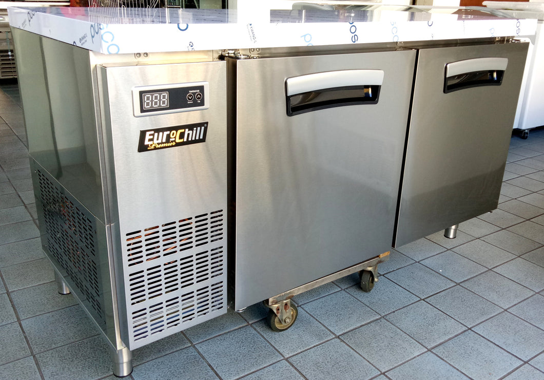 EURO-CHILL (PREMIER) 2-Door Counter Freezer (D600/D700) - 1200mm