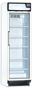 EURO-CHILL (PREMIER) Standing Display Chiller WITH Advert Box (374L)