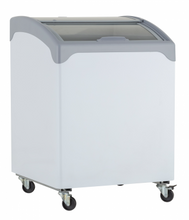 Load image into Gallery viewer, EURO-CHILL (PREMIER) Chest Freezer With Curved Sliding Glass &amp; LED Light (100L)